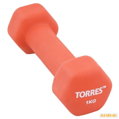Купить Гантель цельнолитая TORRES