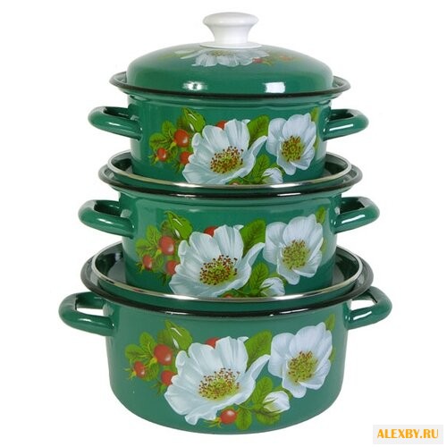 Набор кастрюль КМЗ Маричка-1 6