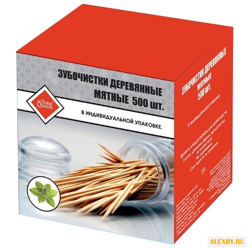 HomeQueen Зубочистки деревянные