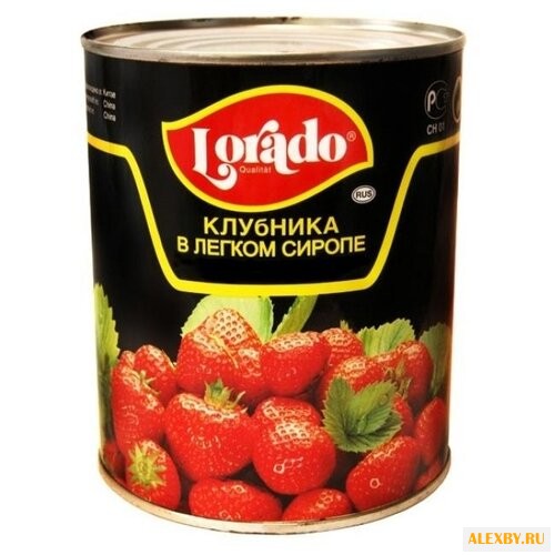 Клубника Lorado в легком сиропе
