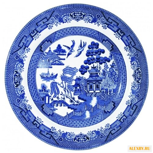 Купить CHURCHILL Тарелка Голубая ива