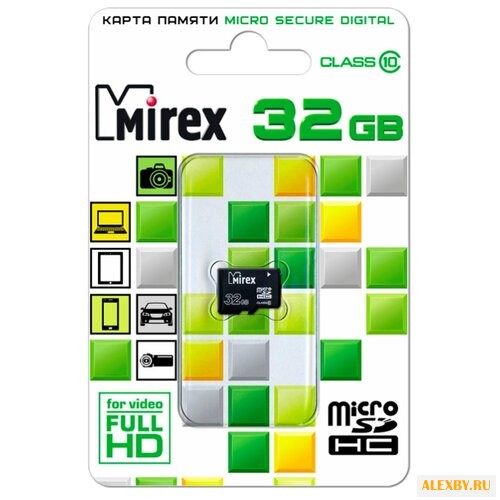 Карта памяти Mirex microSDHC