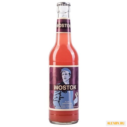 Лимонад Wostok Слива Кардамон