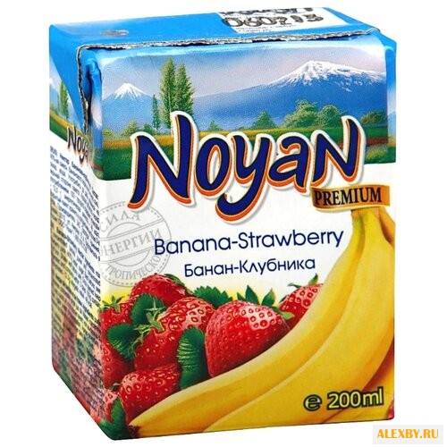 Нектар Noyan Банан-Клубника