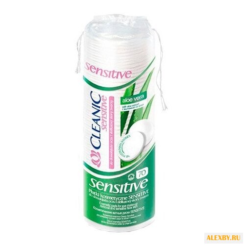 Ватные диски Cleanic Sensitive