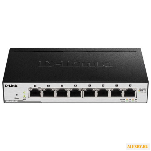 Коммутатор D-link DGS-1100-08P B