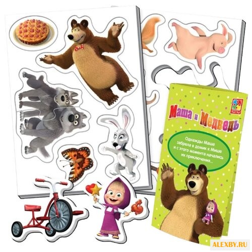 Vladi Toys Магнитный театр Маша