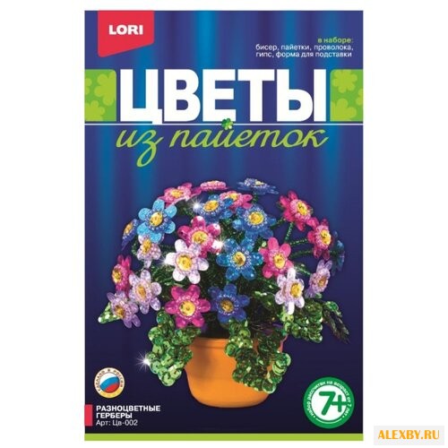LORI Цветы из пайеток