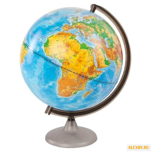 Глобус физический Глобусный мир