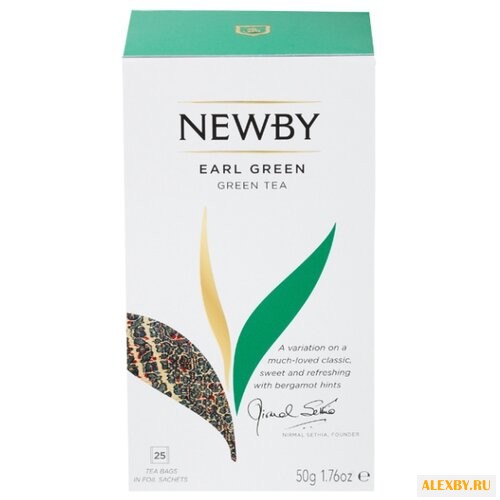 Чай зеленый Newby Earl green