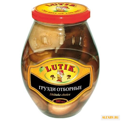 Грузди Lutik соленые отборные