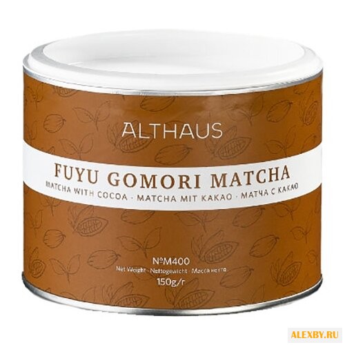 Чай зеленый Althaus Fuyu Gomori