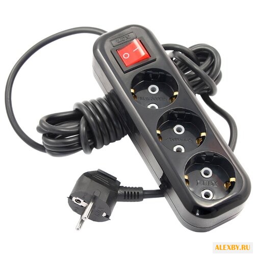 Удлинитель LUX У3-ЕВК-ch 3 м