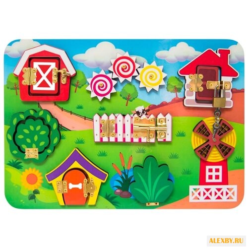 Бизиборд IQ Format Кто Где Живет