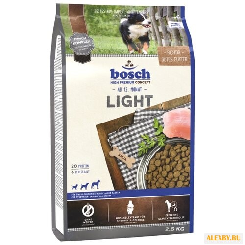 Корм для собак Bosch Light