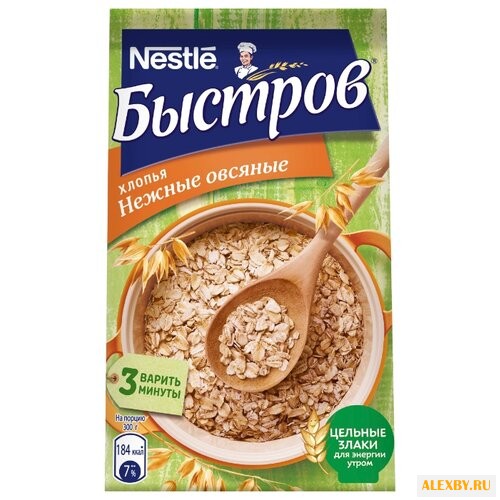 Быстров Хлопья овсяные Нежные