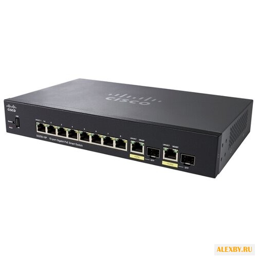 Коммутатор Cisco SG250-10P
