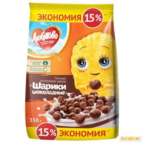 Готовый завтрак Любятово Шарики