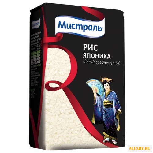 Рис Мистраль Японика белый