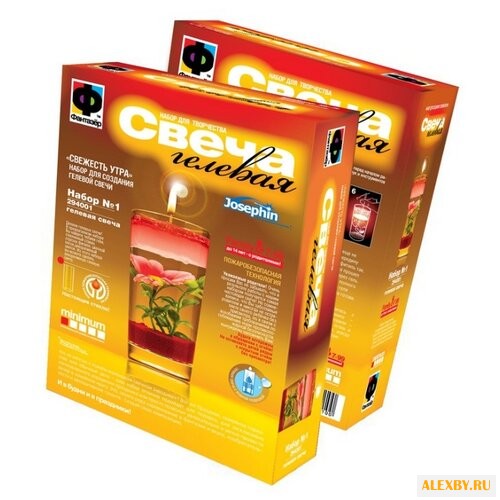 Фантазёр Свеча гелевая Свежесть