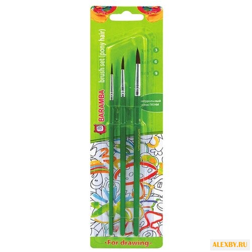 Набор кистей BARAMBA пони
