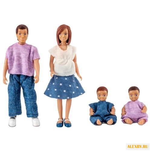 Куклы для домика Lundby Семья с