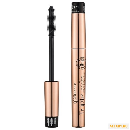 Flormar тушь для ресниц Triple
