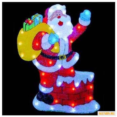 Панно Sh Lights Санта-Клаус на