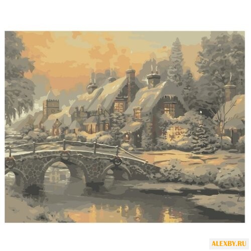 Рыжий кот Картина по номерам