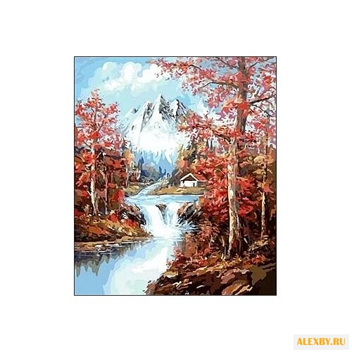 Рыжий кот Картина по номерам