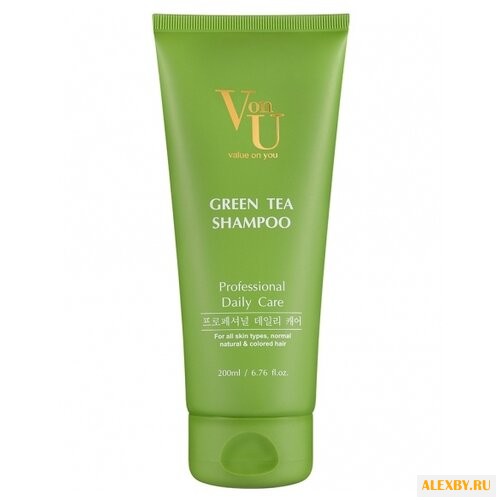 Von-U шампунь Green Tea