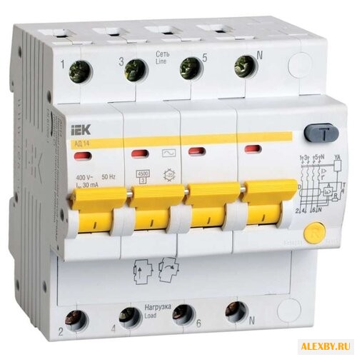 Дифференциальный автомат IEK