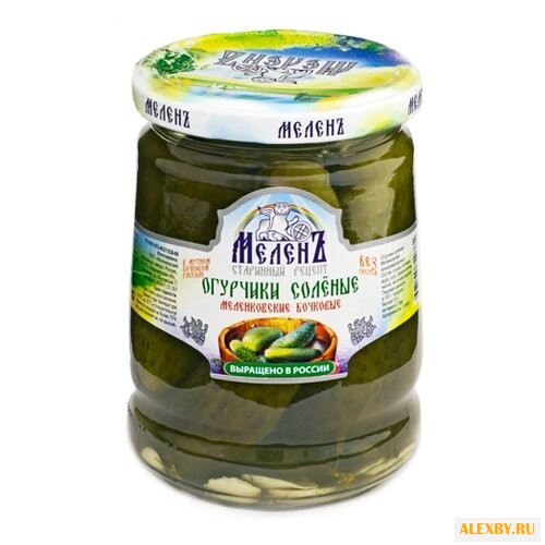 Огурчики соленые меленковские