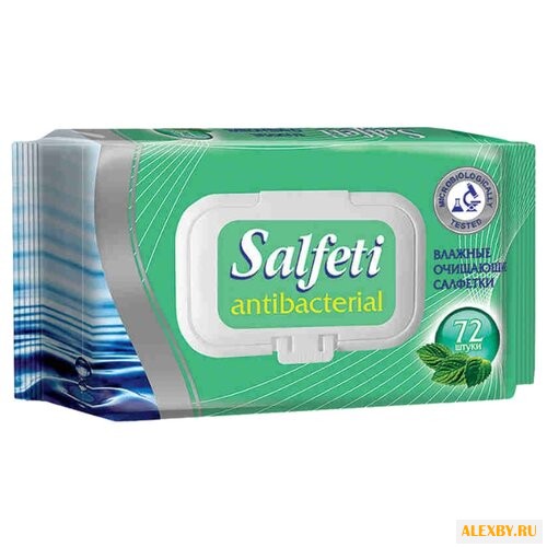 Влажные салфетки Salfeti