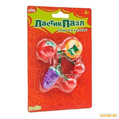 Бумбарам ластик-пазл Фрукты