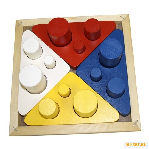 Купить Сортер RNToys Цилиндры-втыкалки