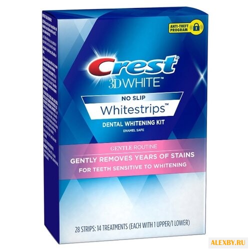 Crest отбеливающие полоски 3D