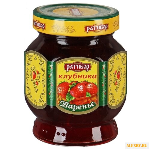 Варенье Ратибор клубника банка