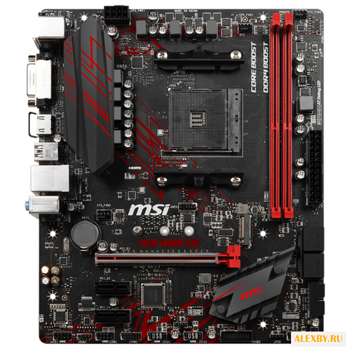 Материнская плата MSI B450M