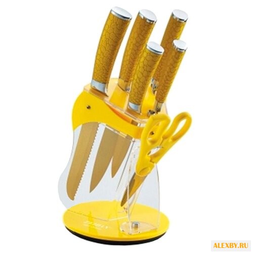 Набор Zeidan 5 ножей и ножницы