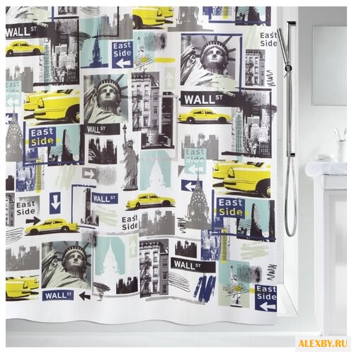 Штора Spirella Big Apple 180х200