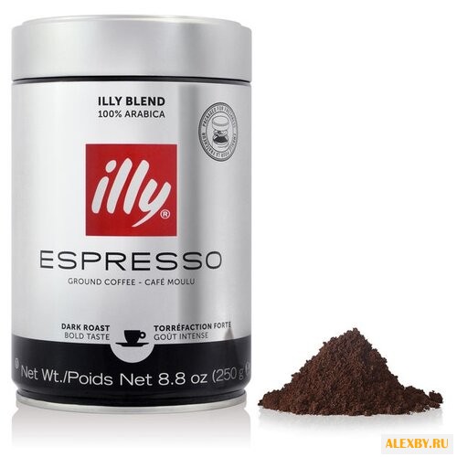 Кофе молотый Illy Espresso