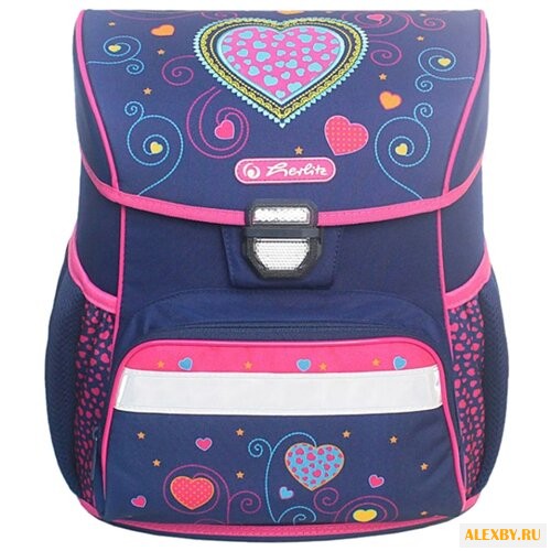 Herlitz Ранец Loop Blue Hearts