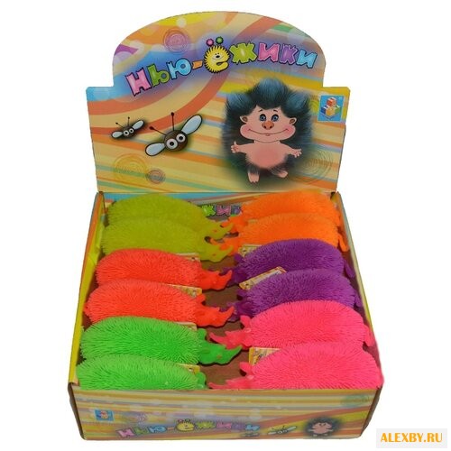 Игрушка-мялка 1 TOY Носорог