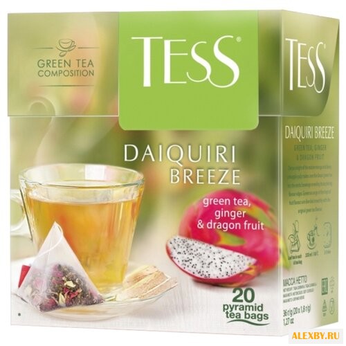 Чай зеленый Tess Daiquiri