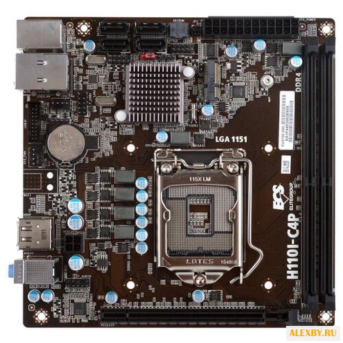Материнская плата ECS H110I-C4P