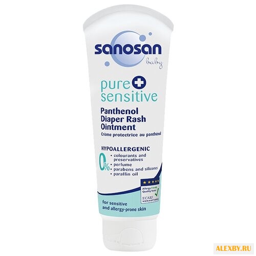 Sanosan Крем Pure + Sensitive с