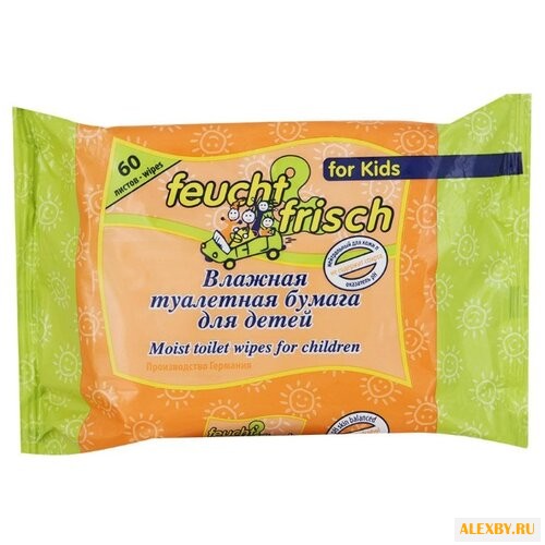 Влажная туалетная бумага Feucht