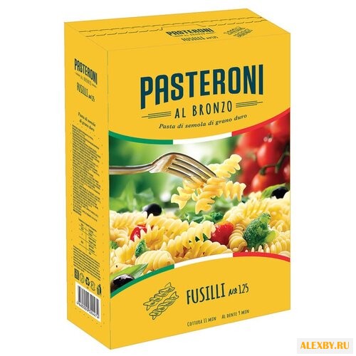 Pasteroni Макароны Fusilli №125