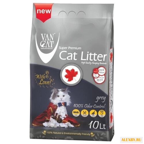 Наполнитель Van Cat Grey 10 л